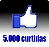 5000 Curtidas em sua Página, Foto ou Publicação