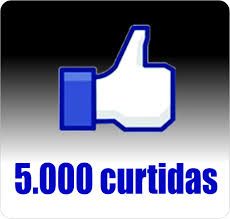 5000 Curtidas em sua Página, Foto ou Publicação